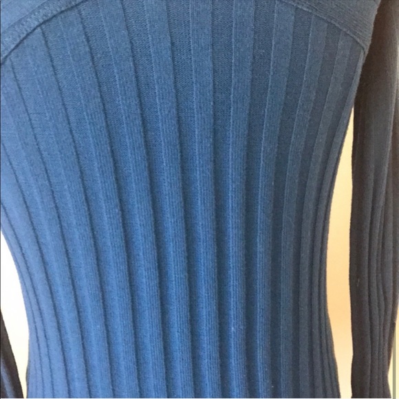 Teal ribbed sweater - Picture 8 of 8